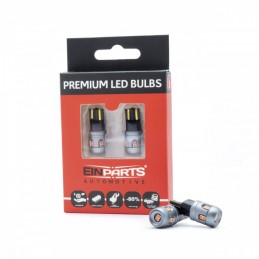 W5W LED Ĺžiarovky (12 x SMD 2016) ÄervenĂĄ CANBUS